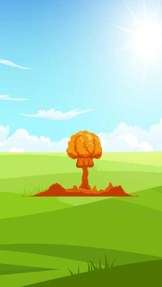Tangkapan skrin Nuclear Bomb