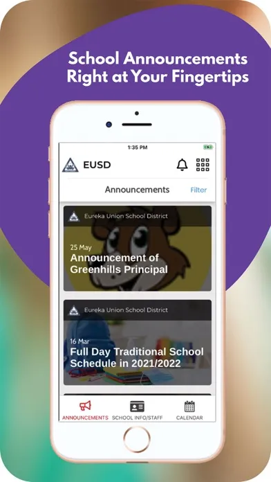 Capturas de pantalla de Eureka Union School District