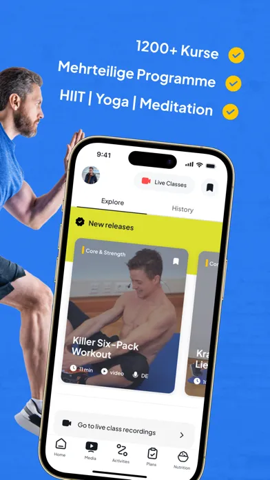 FIT-UP: Fitness & Nutrition应用截图