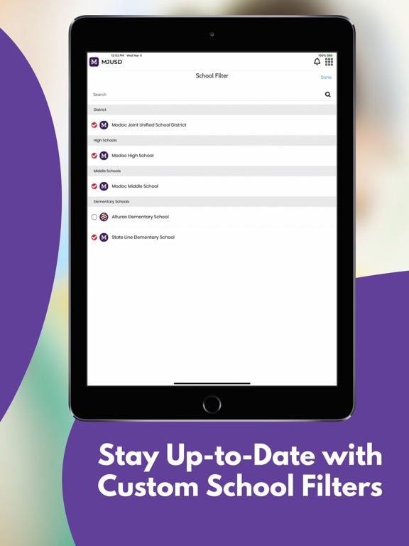Modoc JUSD iPad  스크린샷