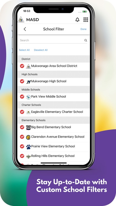 Mukwonago School District 스크린샷
