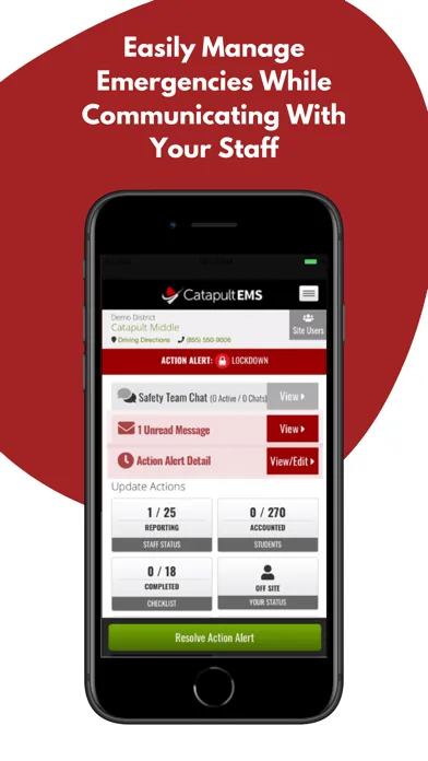 Catapult EMS سکرین شاٹس