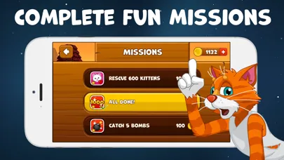 Screenshot di Kitten games : Catastrophe Cat