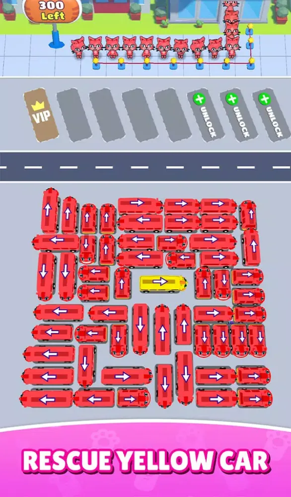 Cat Bus Jam: Seat Out स्क्रीनशॉट