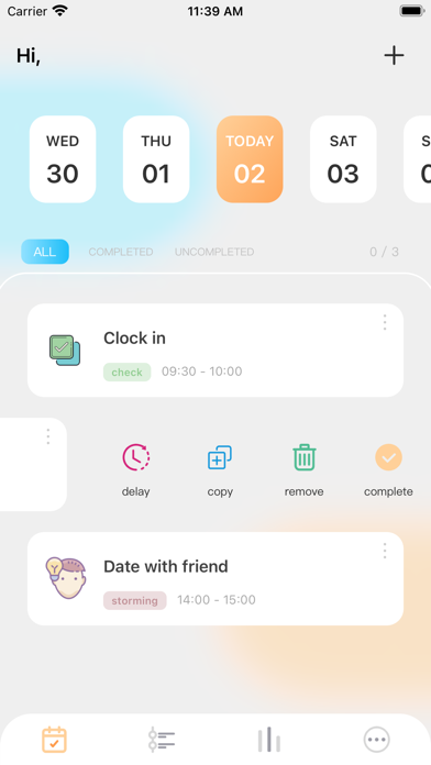 Schedule-work plan, daily task سکرین شاٹس