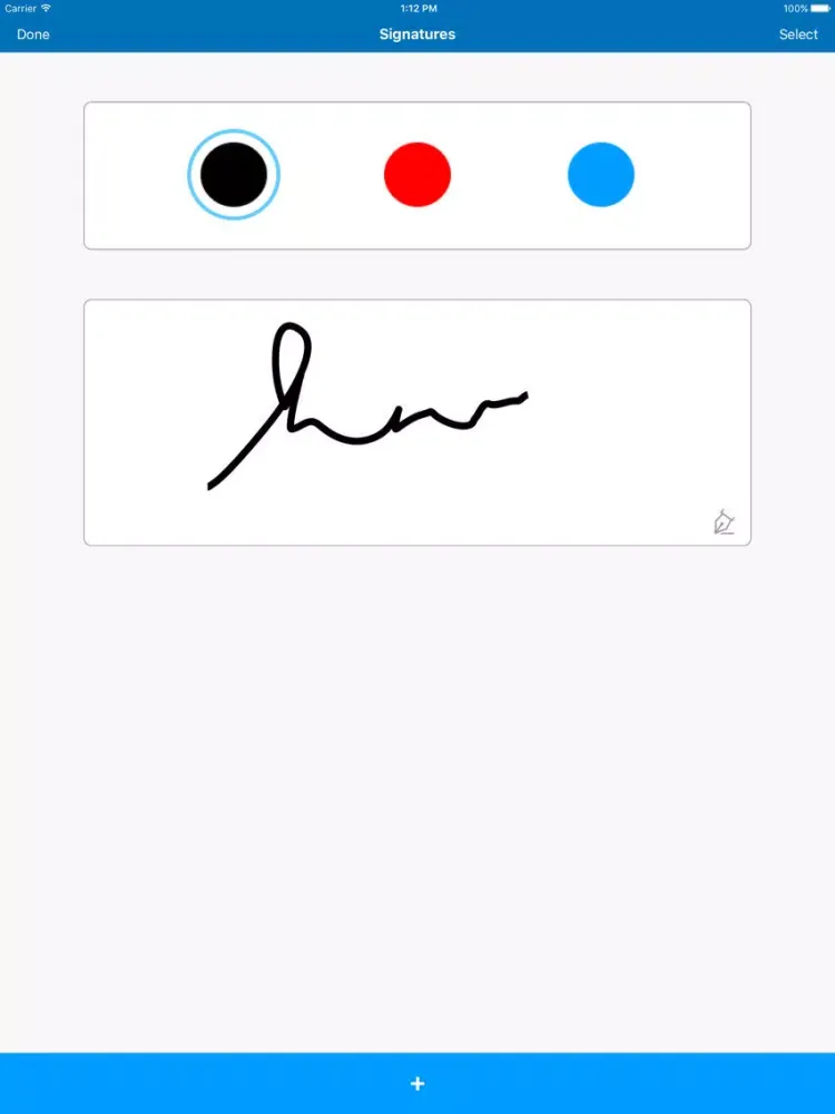 ProntoSign free e signature app. Sign and add text to documents and share them as PDFs. iPad  স্ক্রিনশট