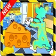 Cat cheese mouse adventure ?