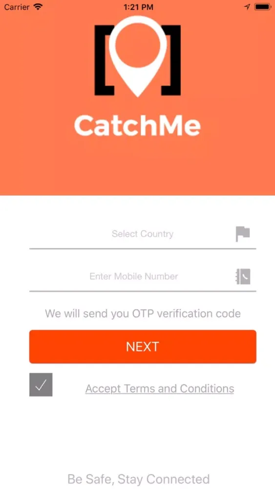 Tangkapan layar CatchMe - Live Location