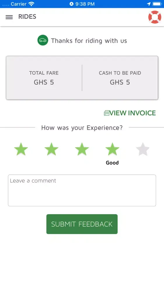 Catch Taxi - Customer App Screenshots
