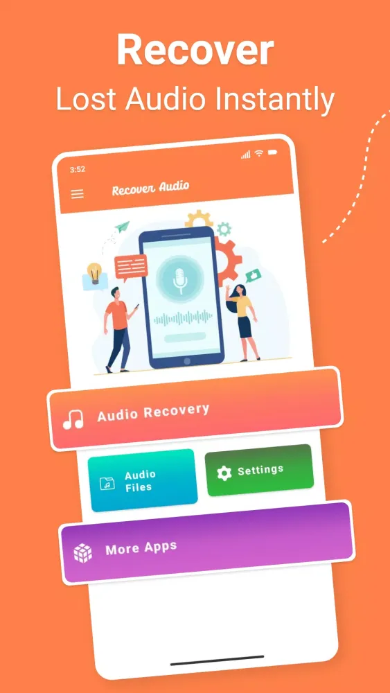 Recover Deleted Audio, Calls應用截圖