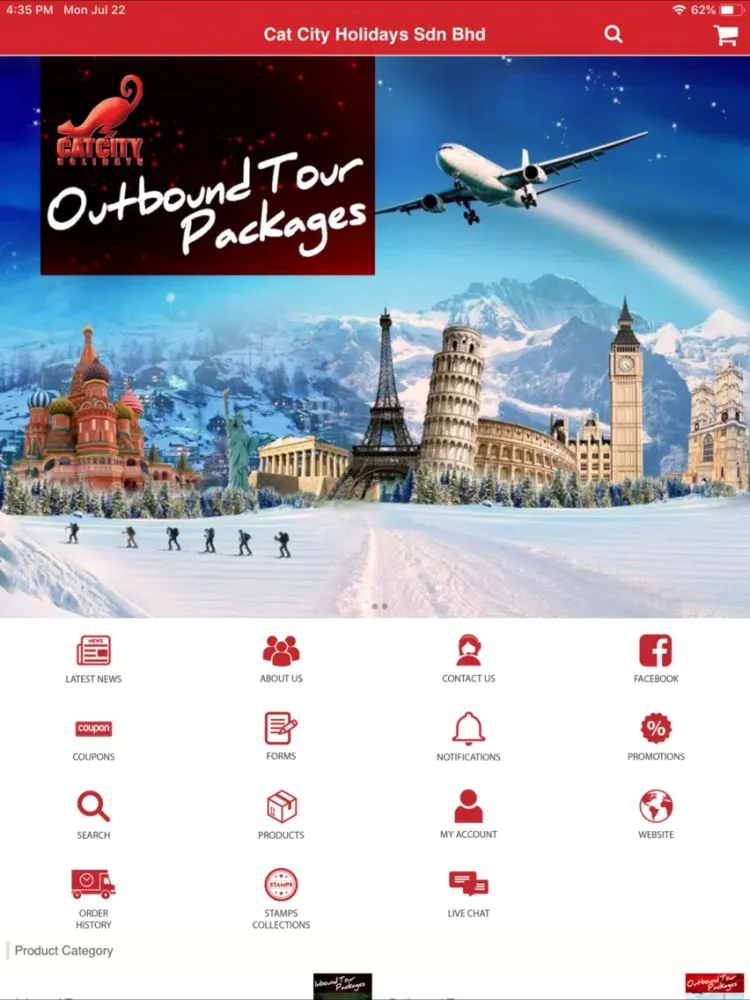 Let's go Holidays iPad  스크린샷