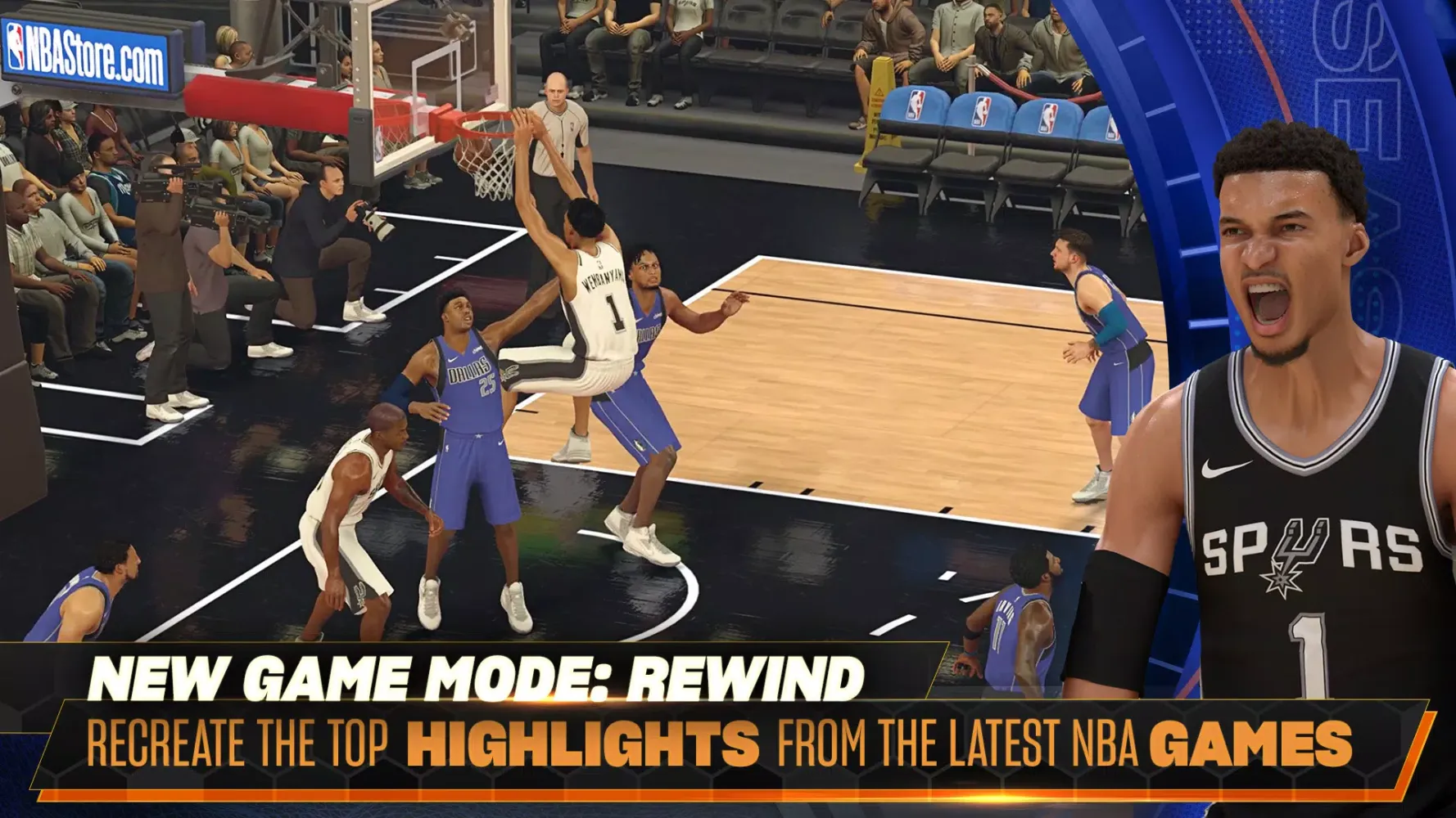 Capturas de pantalla de NBA 2K Mobile