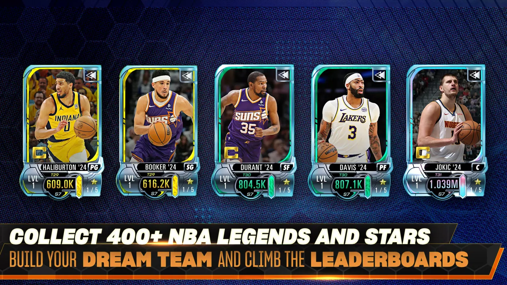 Capturas de pantalla de NBA 2K Mobile