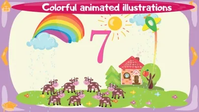 Tangkapan layar Learning numbers - Kids games