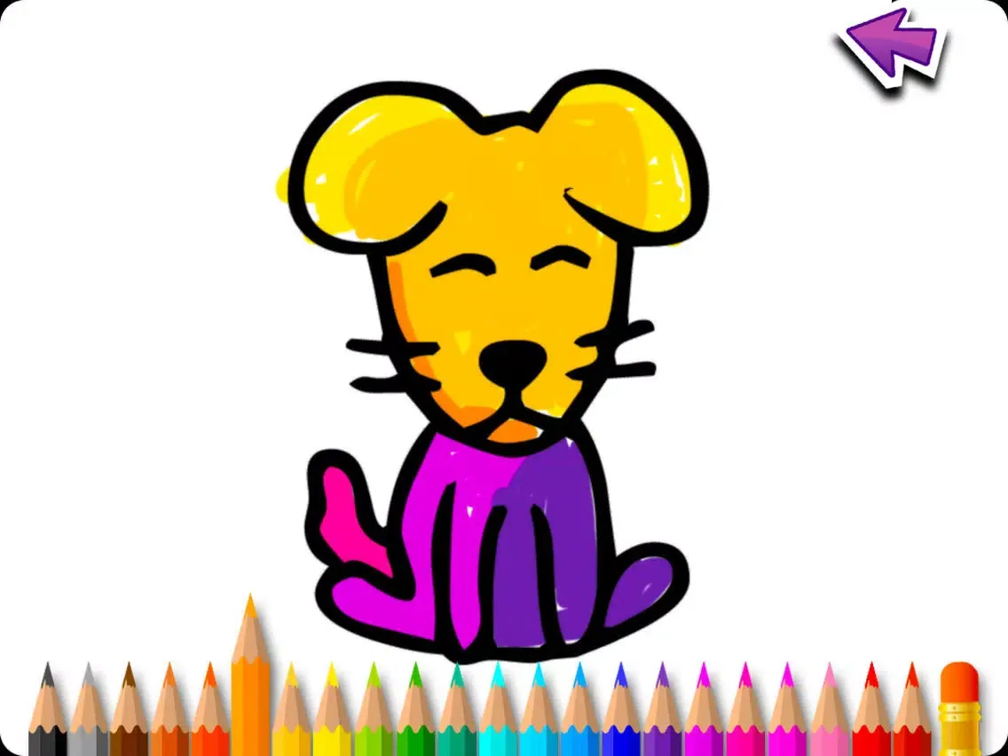 Скриншоты Little Artist - Drawing and Coloring Book Free iPad 
