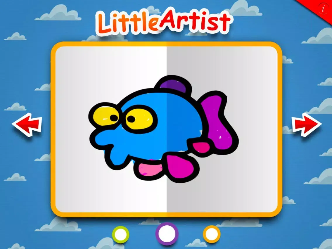 Скриншоты Little Artist - Drawing and Coloring Book Free iPad 