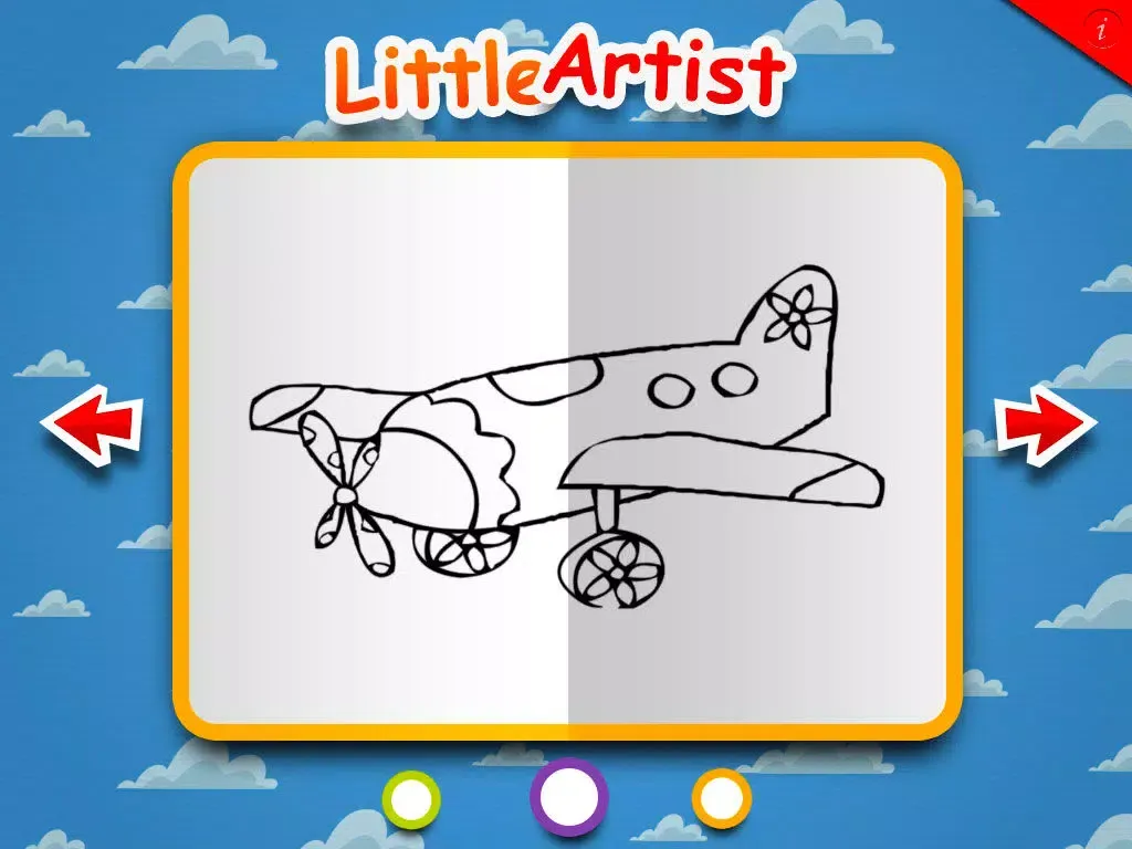 Скриншоты Little Artist - Drawing and Coloring Book Free iPad 