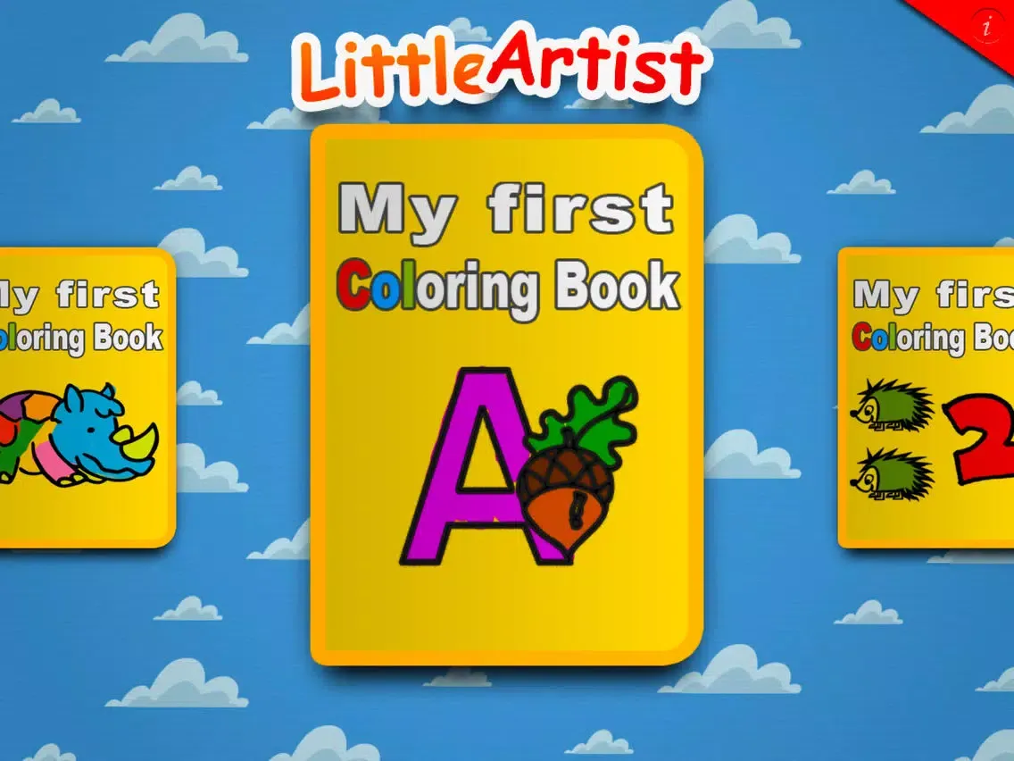Скриншоты Little Artist - Drawing and Coloring Book Free iPad 