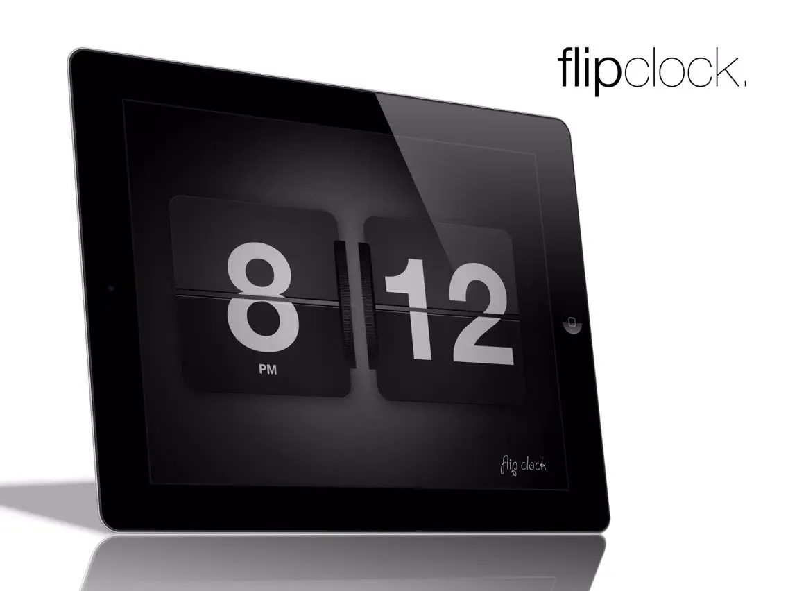 ภาพหน้าจอของ Flip Clock by Cateater iPad 