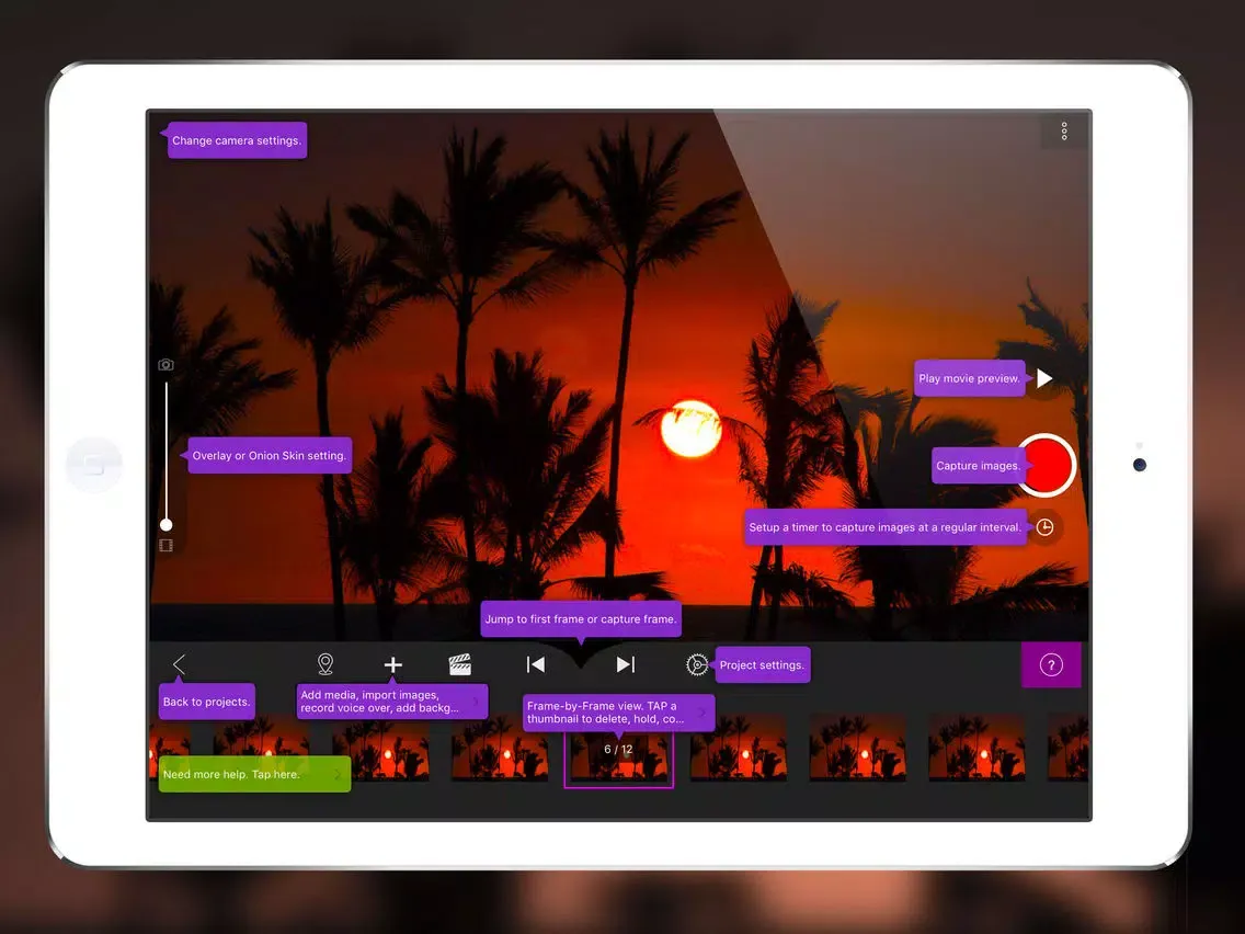 Timelapse Studio Pro iPad  Screenshots