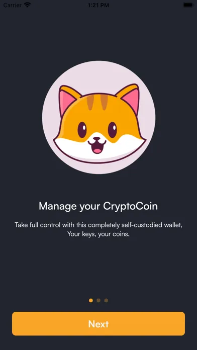 Catecoin-Bitcoin Crypto Wallet سکرین شاٹس