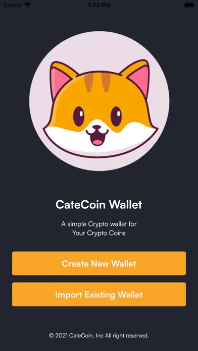 Catecoin-Bitcoin Crypto Wallet سکرین شاٹس