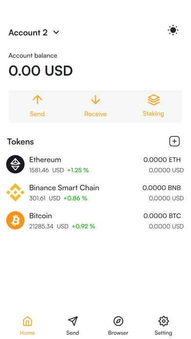 Catecoin-Bitcoin Crypto Wallet سکرین شاٹس