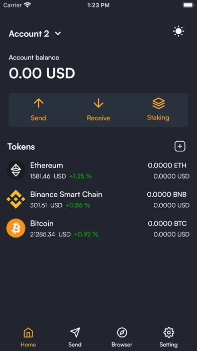Catecoin-Bitcoin Crypto Wallet سکرین شاٹس