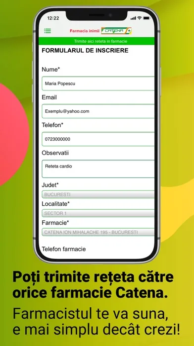 Capturas de tela do Catena - Farmacia Inimii