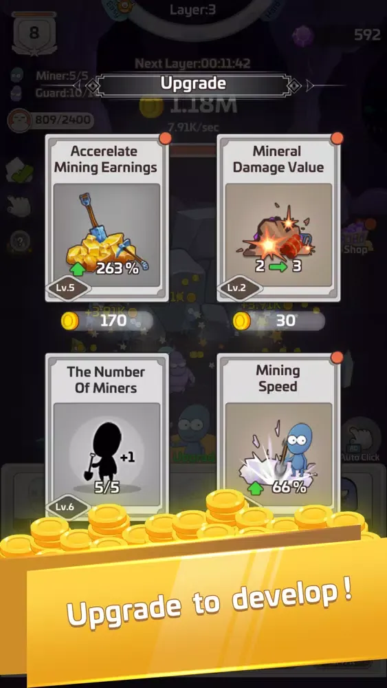 تصاویر Idle Mining