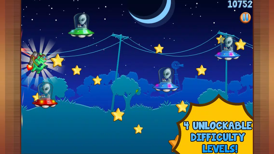 Screenshot di Jetpack Piggies Bros
