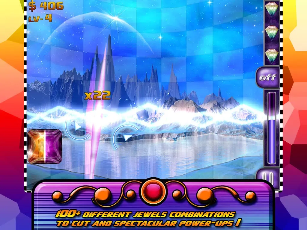 Tangkapan skrin Jewel Cut Ninja iPad 