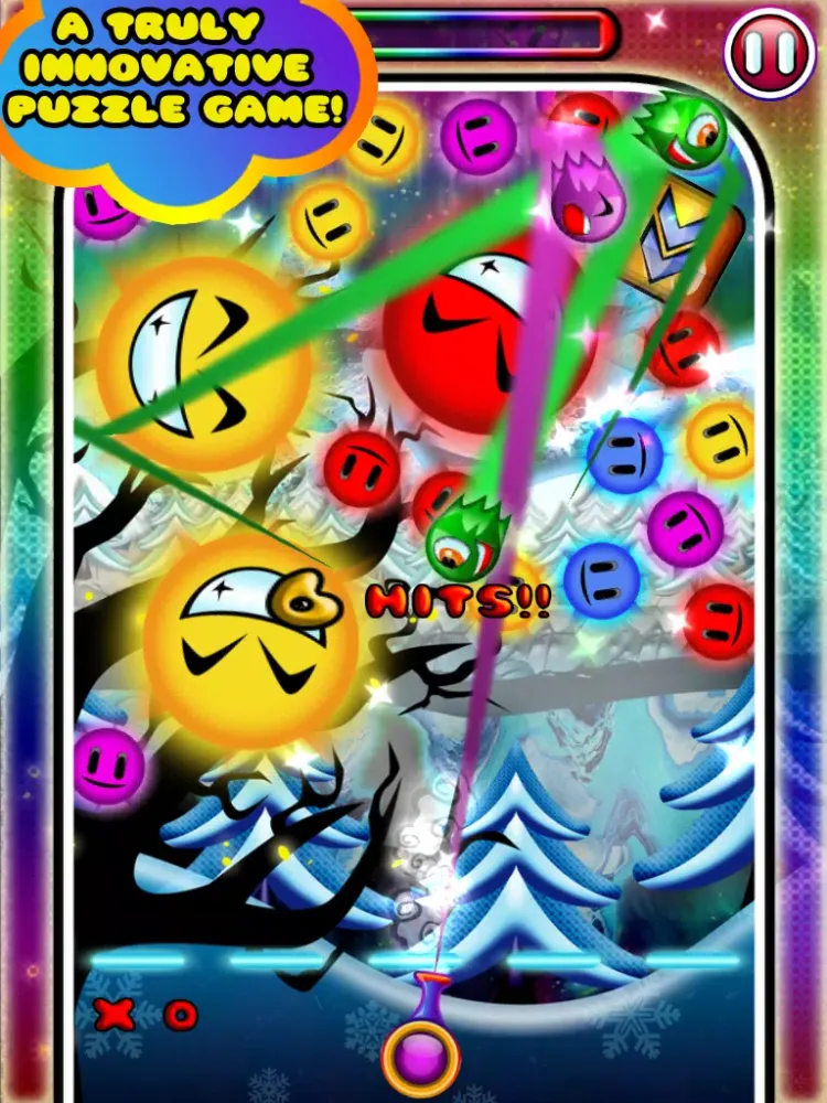Captures d'écran de Rainbow Trail - Bubble Shoot iPad 