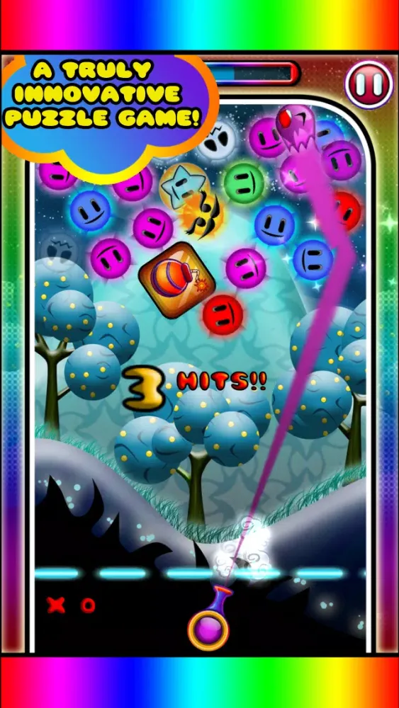 Captures d'écran de Rainbow Trail - Bubble Shoot