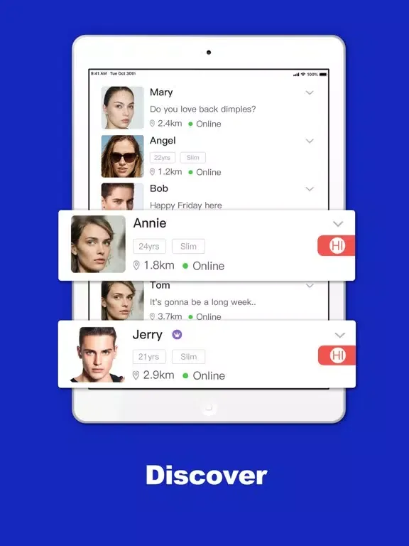 New BFF - Adult Friend Finder iPad 应用截图