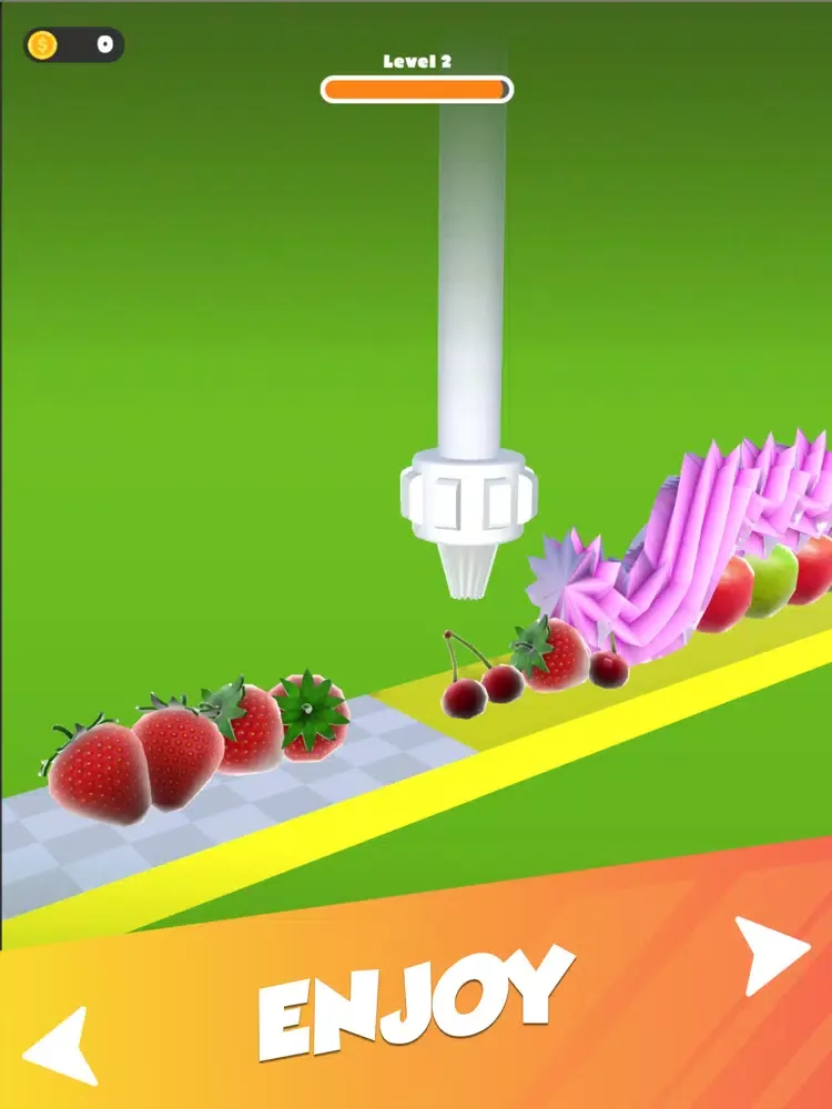 Captures d'écran de Perfect Cream : Fruit master iPad 