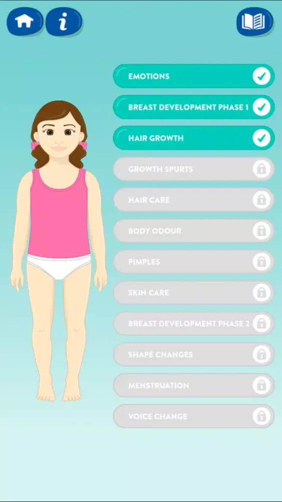 Puberty Clues应用截图