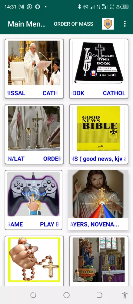 Catholic Missal, Bible, Hymnbo Screenshots
