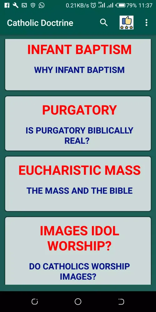 Catholic Missal, Bible, Hymnbo Screenshots