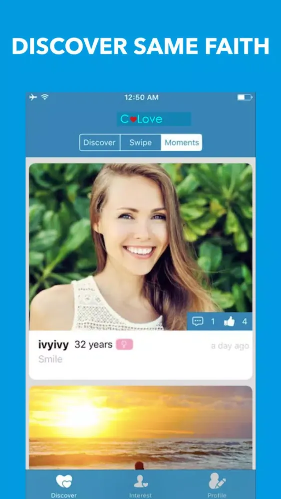 Скриншоты #1 Christian Online Dating App