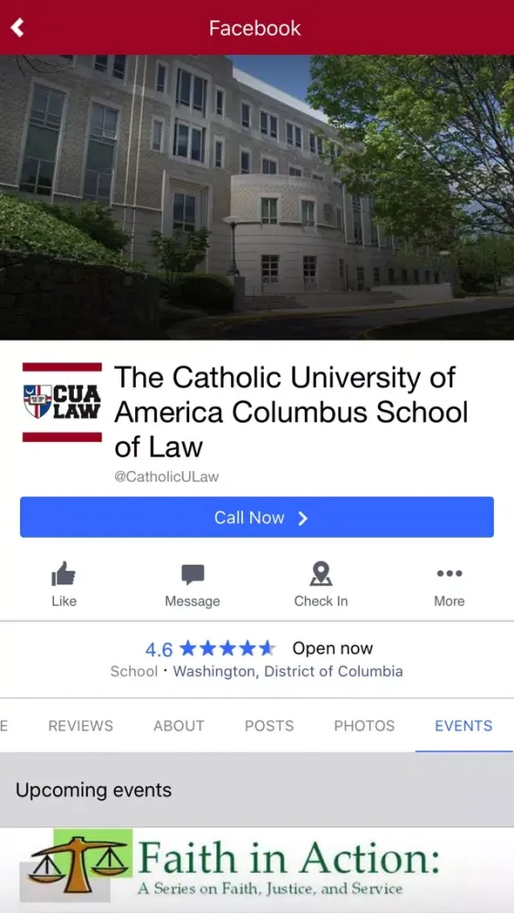 Captures d'écran de Catholic University Law