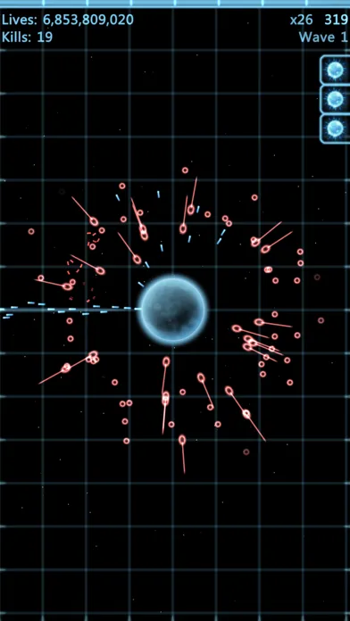Ảnh chụp màn hình của Blue Defense: Second Wave!