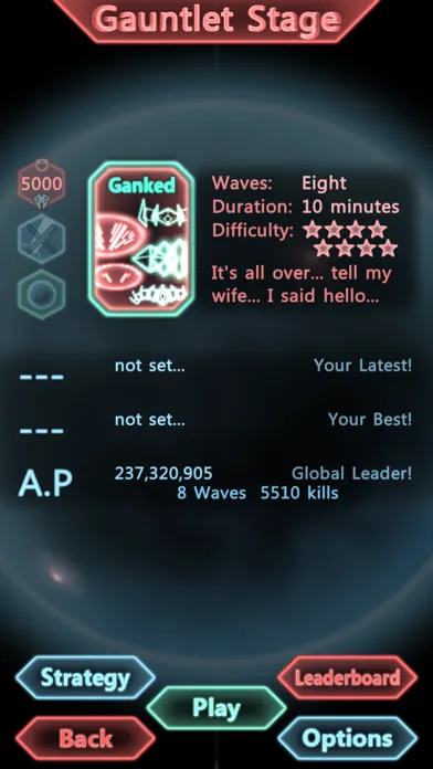 Ảnh chụp màn hình của Blue Defense: Second Wave!