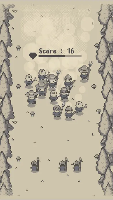 Captures d'écran de Retro Knights : 2048