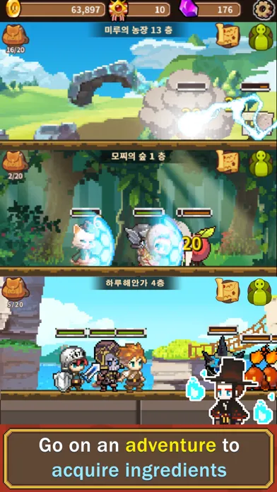 Zrzuty ekranu Cooking Quest : Food Wagon