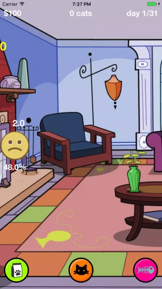 Cat Lady Game 스크린샷