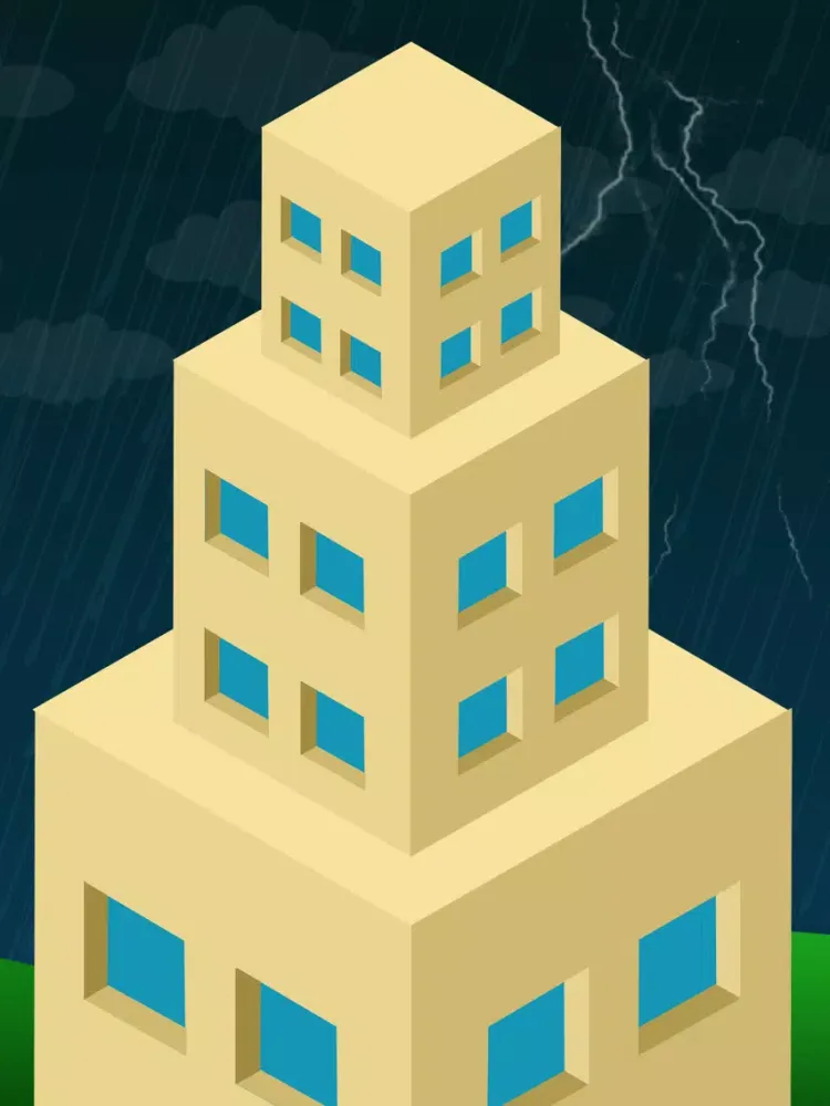 Tower Merge 3D - Block Build iPad  স্ক্রিনশট