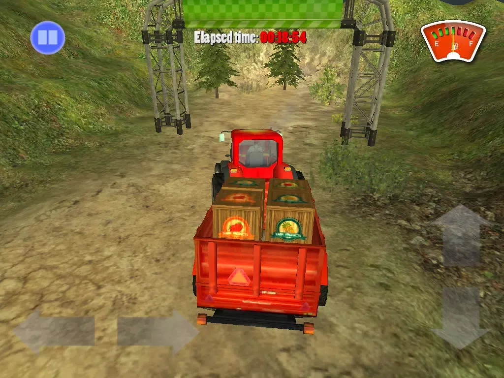 Capturas de tela do Tractor: Dirt Hill Crawler iPad 