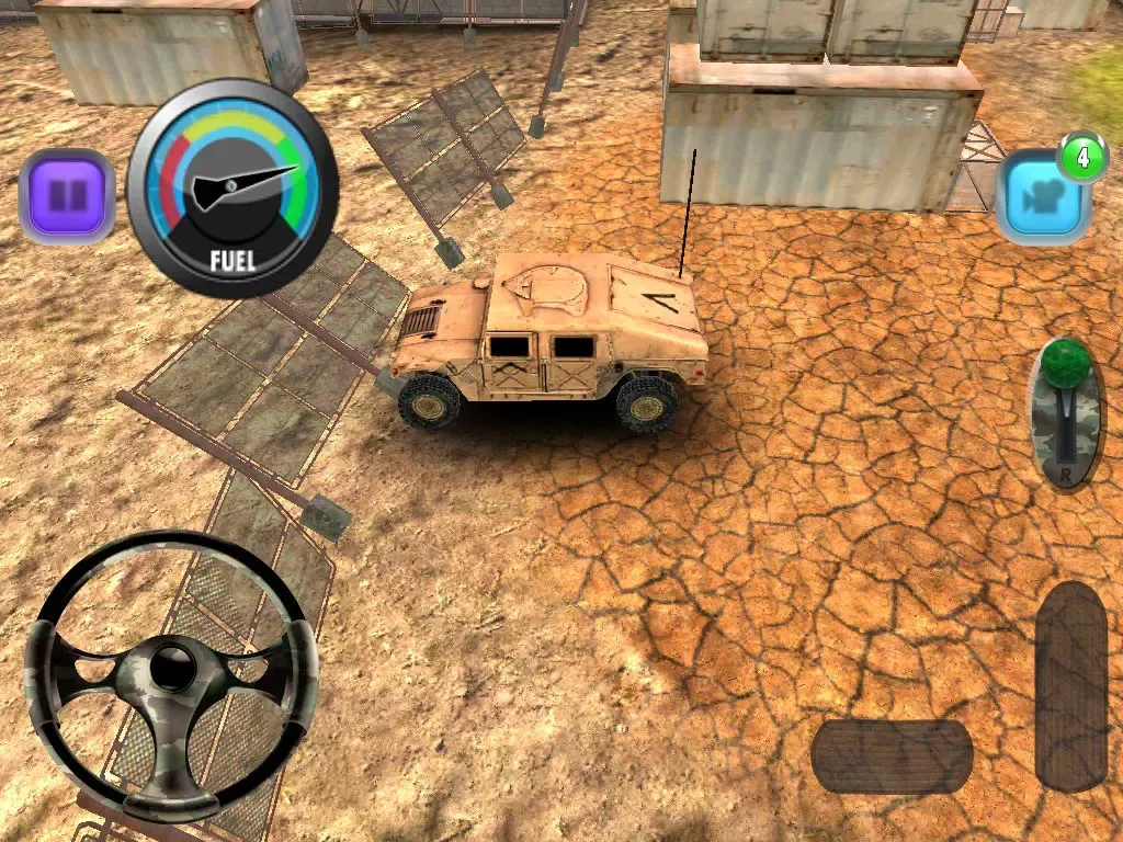 Tangkapan skrin Military Driver Everyday Practice iPad 