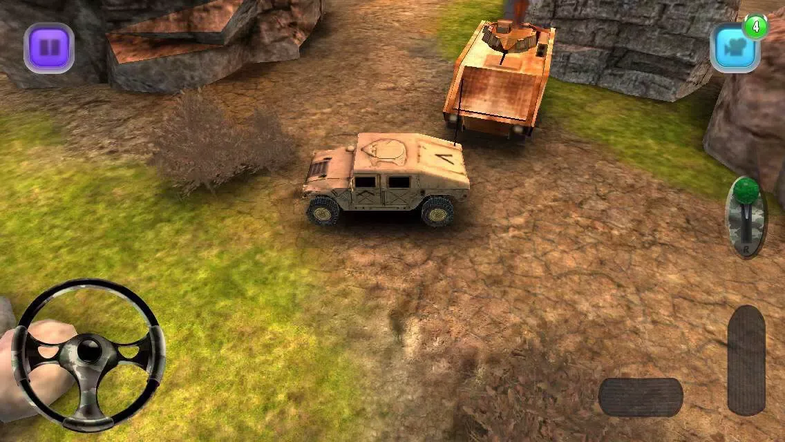 Tangkapan skrin Military Driver Everyday Practice